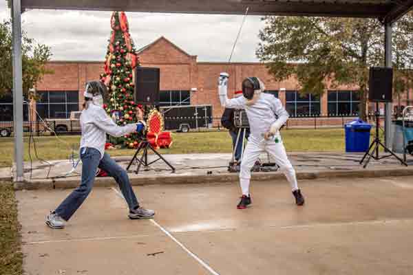 Fencing at Home for the Holidays